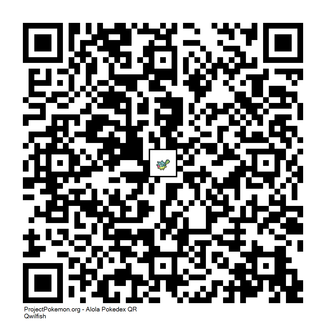 Cdigo QR de Qwilfish
